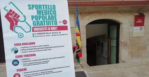 Lo "Sportello medico popolare" di Terlizzi: �Aiutiamo i pi� deboli ad avere accesso alle cure sanitarie�